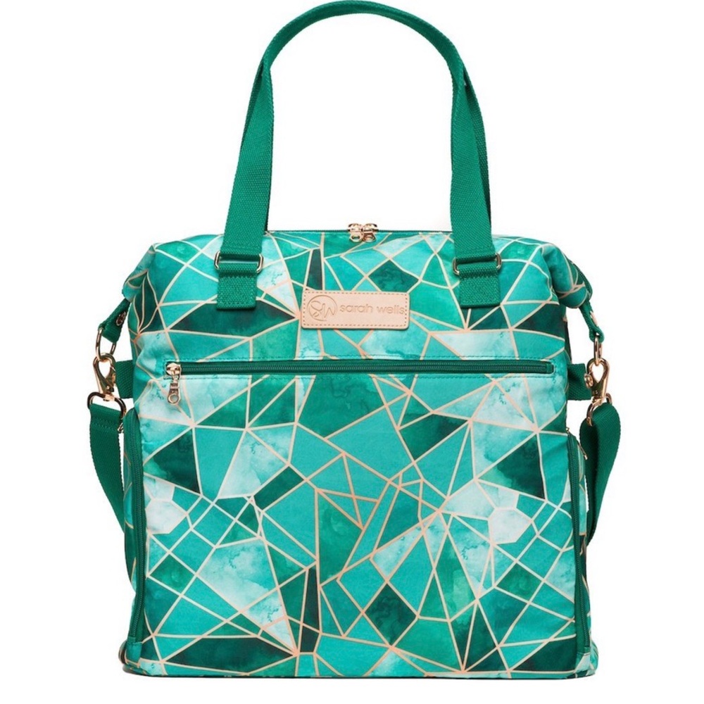 Sarah Wells “Lizzy” Breast Pump Bag Mosaic Print